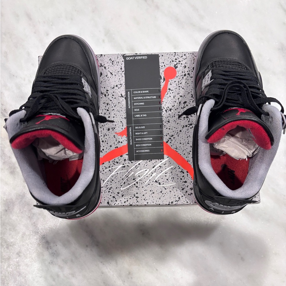 Black and Red Sneakers